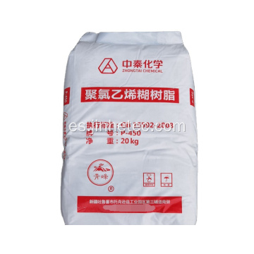 Pasta de PVC resina p440 zhongtai marca